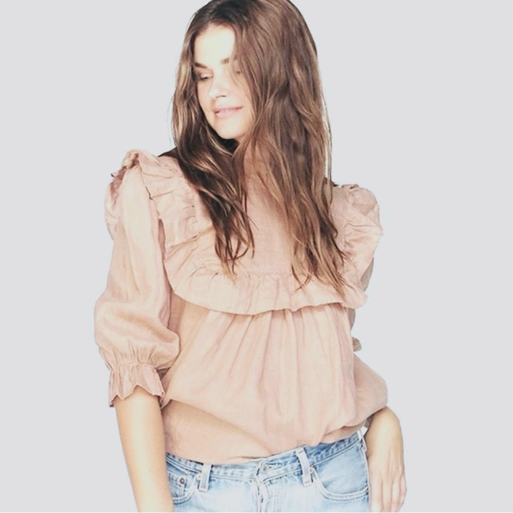 ACACIA Leblon linen top
